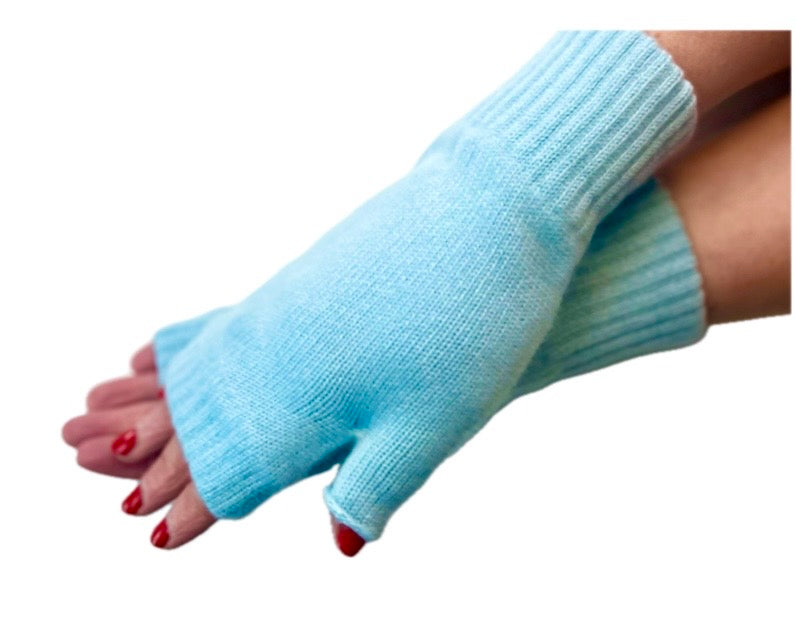 Scottish Cashmere Moncur Mittens- Luxury Wrist Warmers.