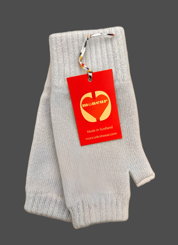 Scottish Cashmere Moncur Mittens- Luxury Wrist Warmers.
