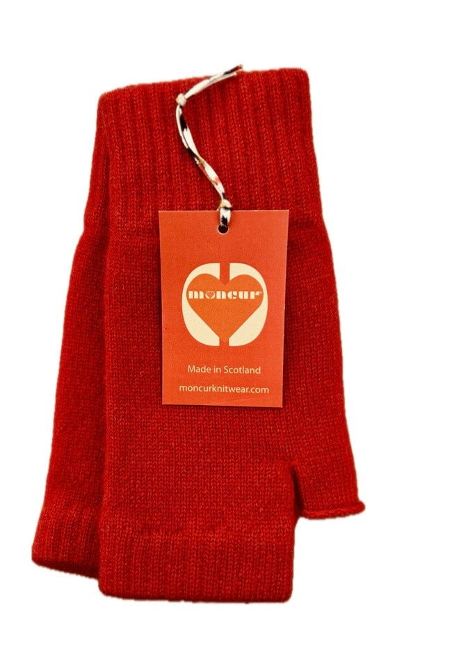 Scottish Cashmere Moncur Mittens- Luxury Wrist Warmers.
