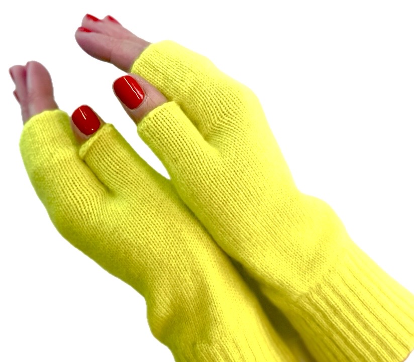 Scottish Cashmere Moncur Mittens- Luxury Wrist Warmers.