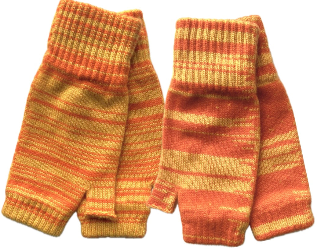 Scottish Cashmere Moncur Mittens- Luxury Wrist Warmers.