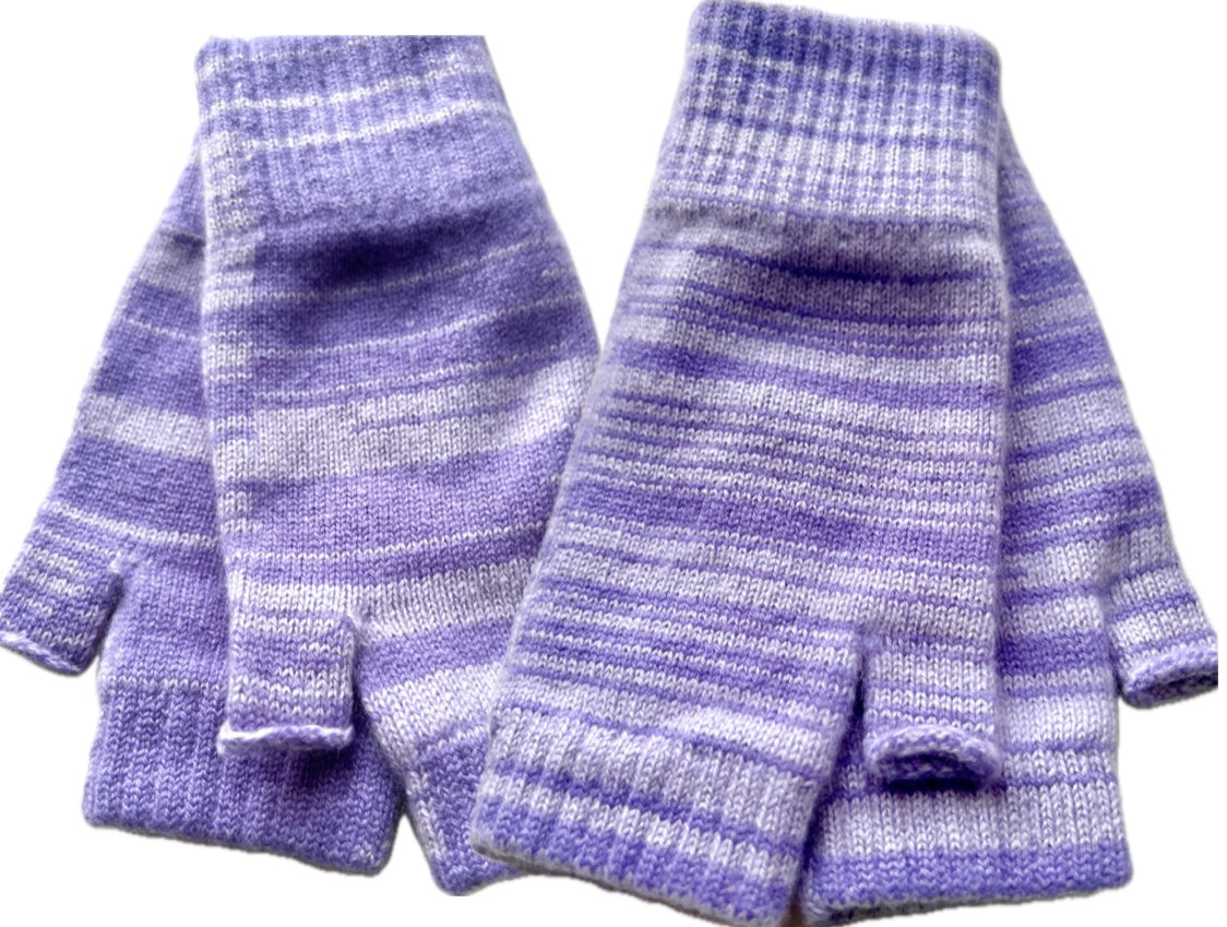 Scottish Cashmere Moncur Mittens- Luxury Wrist Warmers.