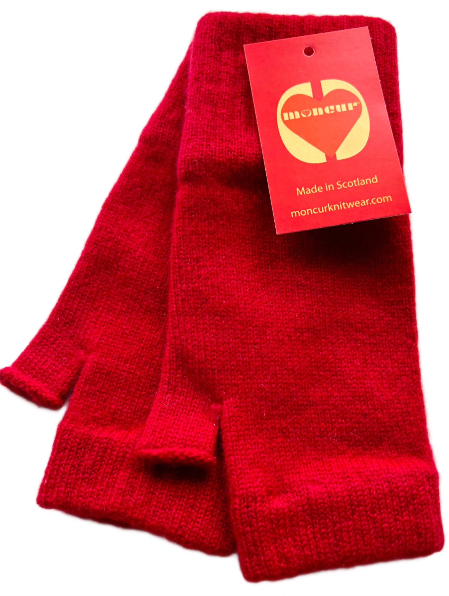 Scottish Cashmere Moncur Mittens- Luxury Wrist Warmers.