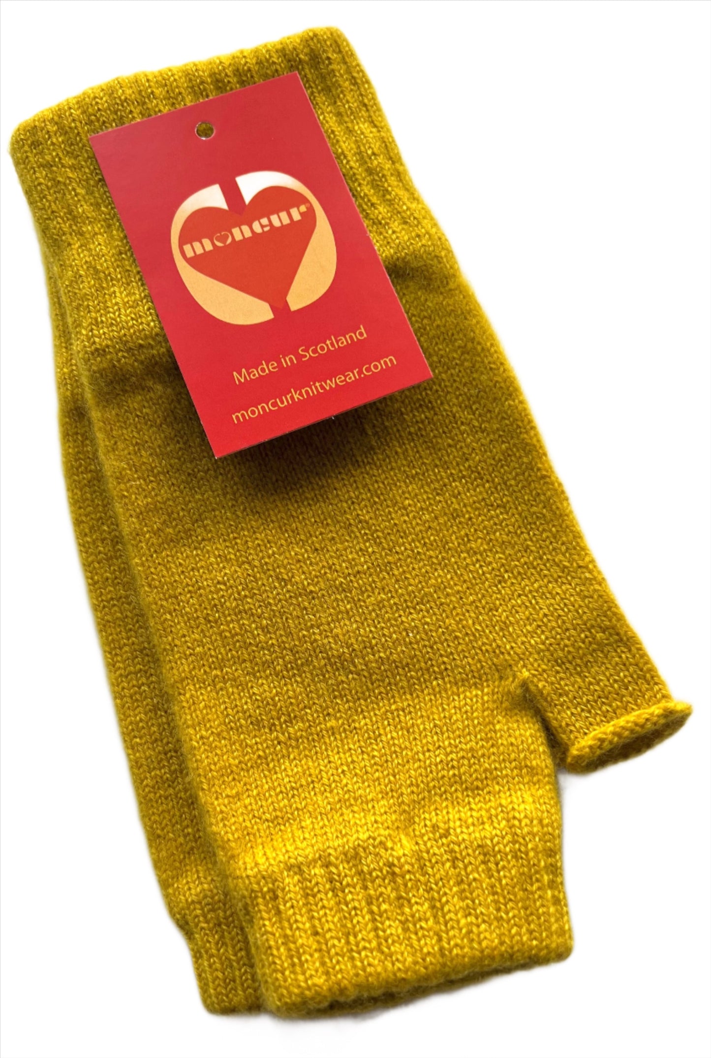 Scottish Cashmere Moncur Mittens- Luxury Wrist Warmers.