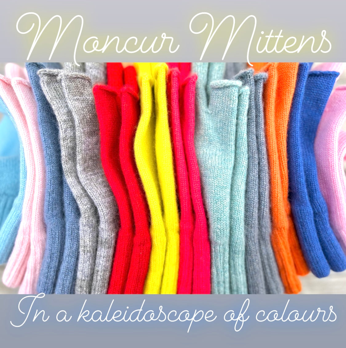 Scottish Cashmere Moncur Mittens- Luxury Wrist Warmers.