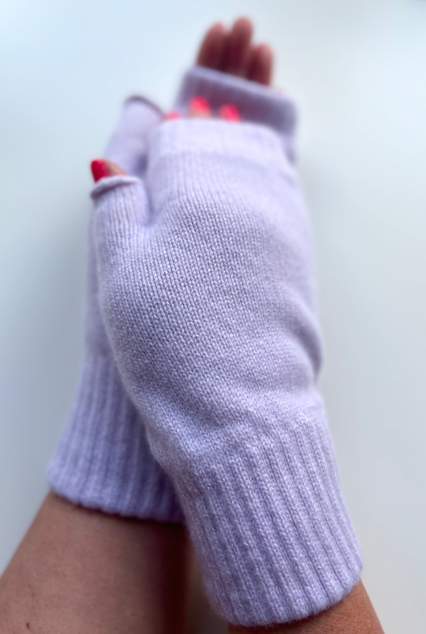Scottish Cashmere Moncur Mittens- Luxury Wrist Warmers.