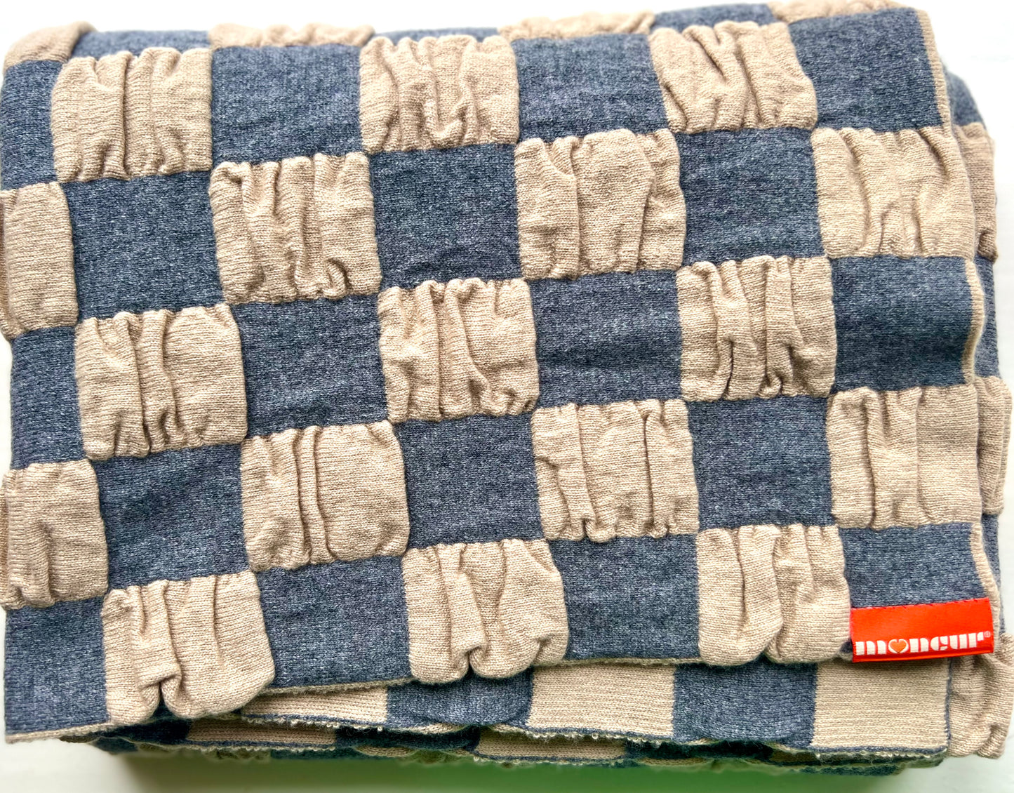 Luxurious Cashmere Pucker Up Textured Blanket