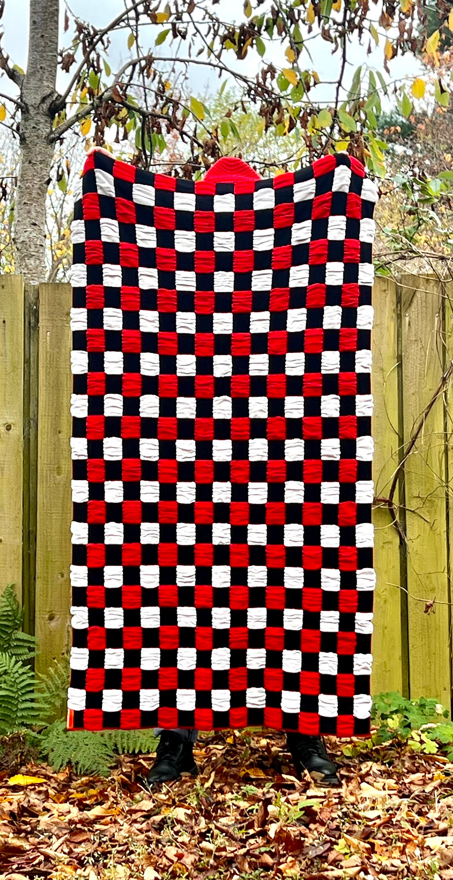 Luxurious Cashmere Pucker Up Textured Blanket