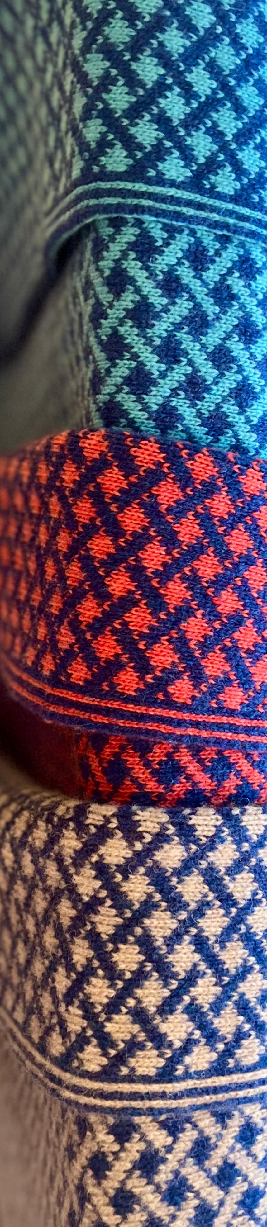Moncur Knitwear Supersoft Wool Celtic Cosy Blanket Wrap.