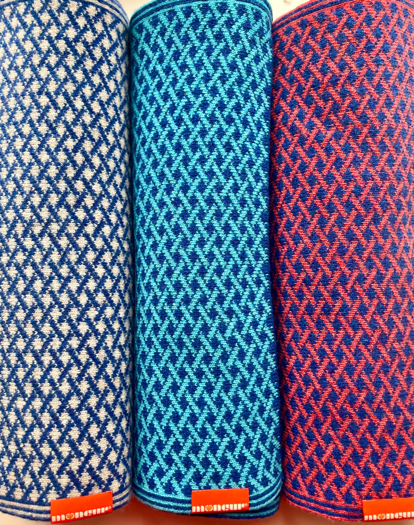 Moncur Knitwear Supersoft Wool Celtic Cosy Blanket Wrap.