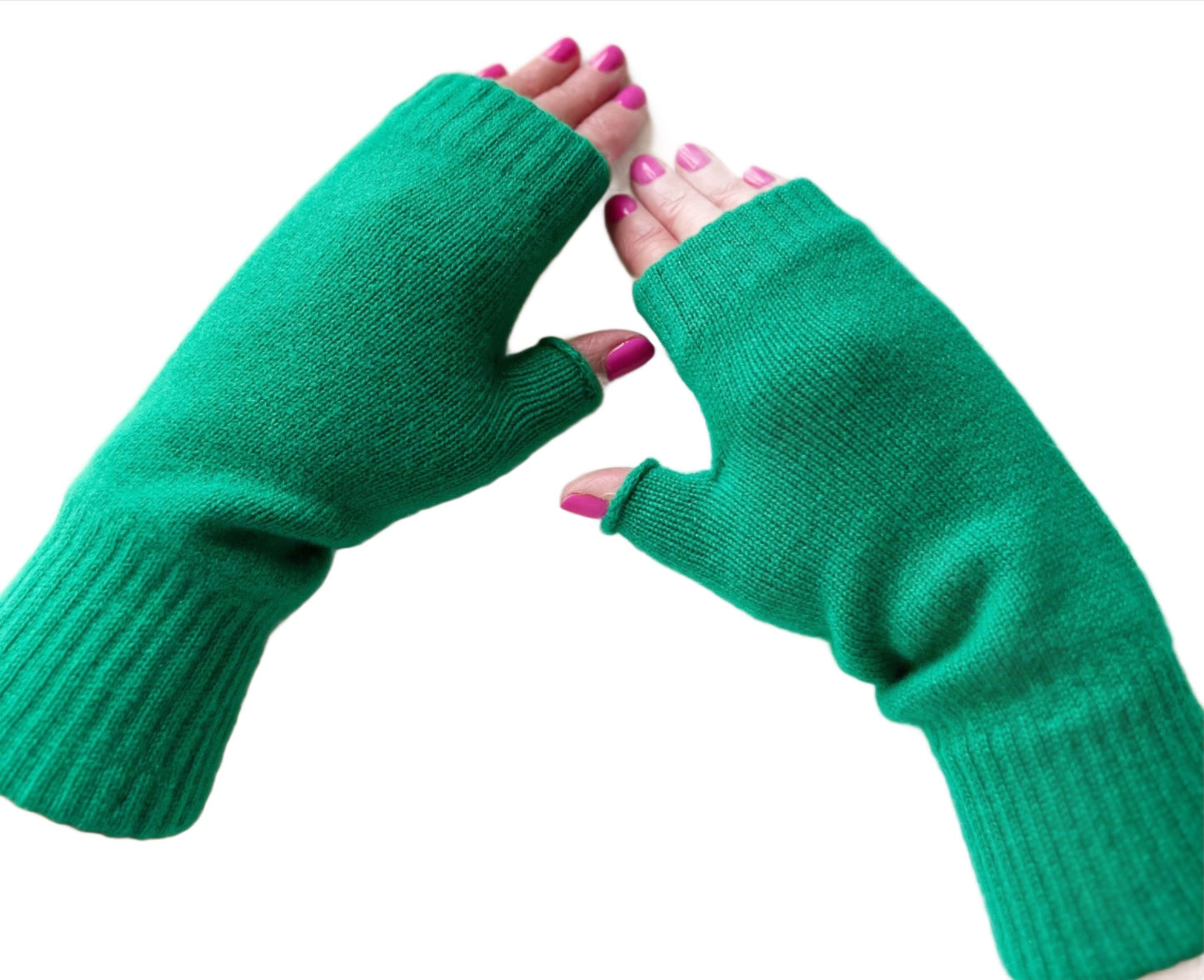 Scottish Cashmere Moncur Mittens- Luxury Wrist Warmers.