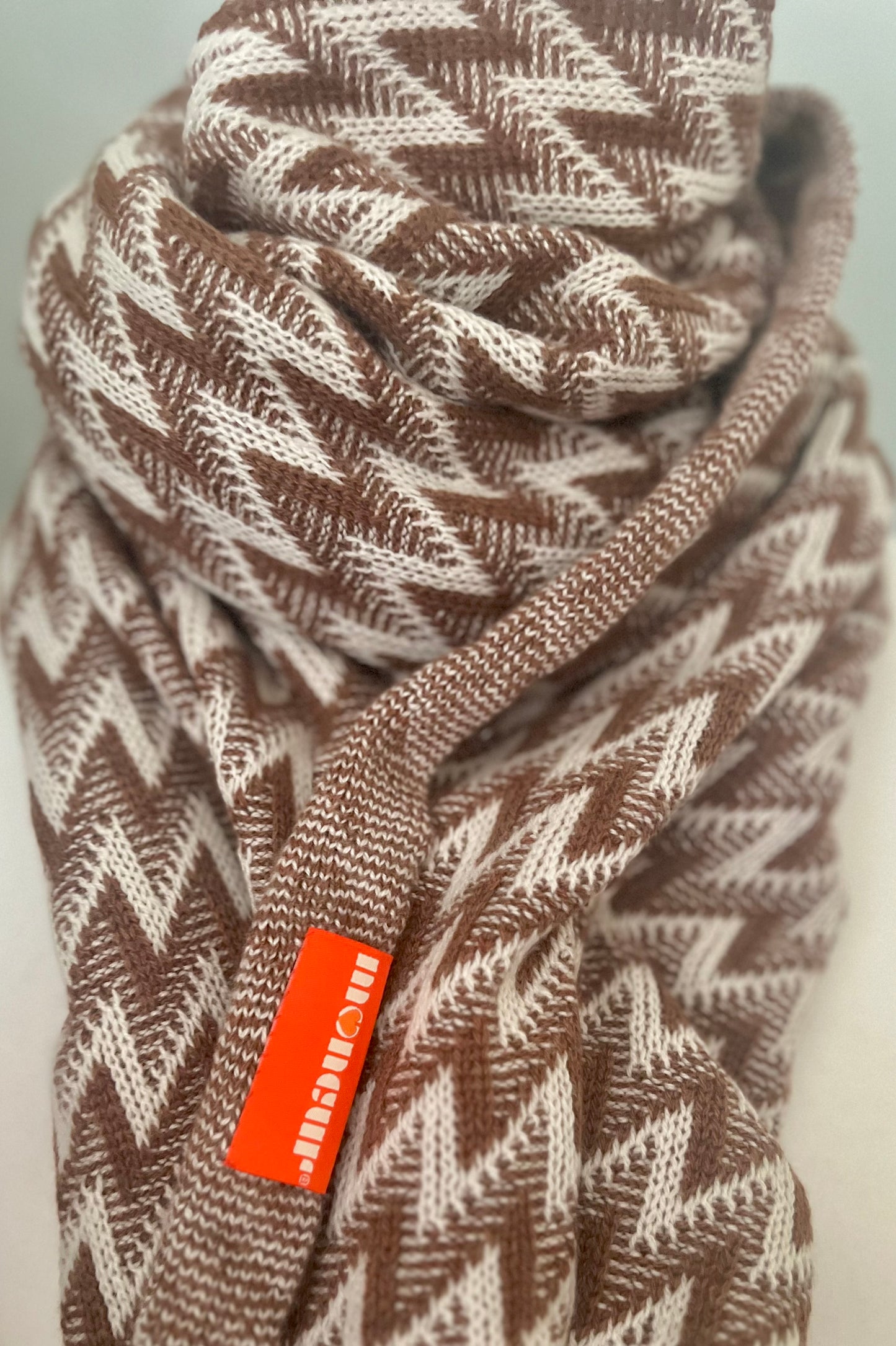 Moncur Knitwear Cashmere 'Ziggy Wrap'