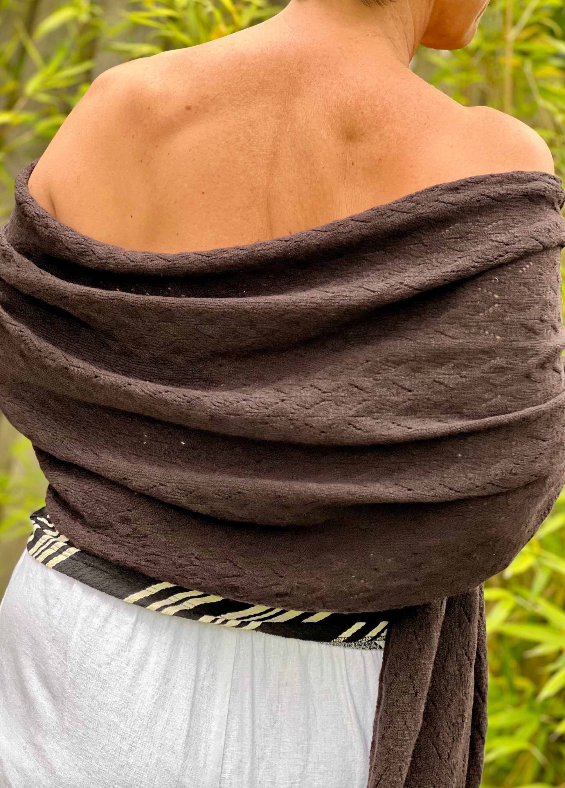 cashmere long wrap 